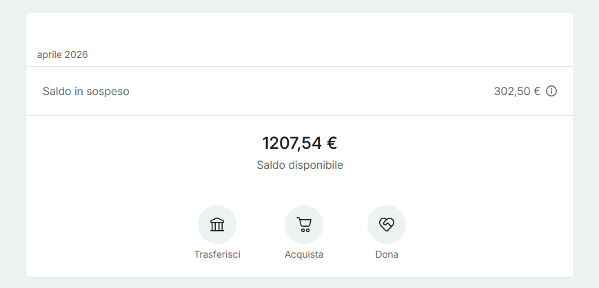 Vinted Italie — 1 207€ disponible